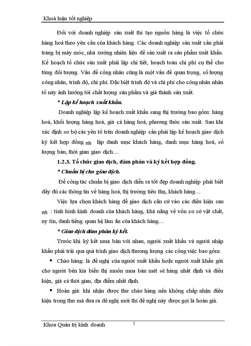 image for page Một số giải pháp nhằm thúc đẩy hoạt động xuất khẩu hàng may mặc tại Công ty cổ phần May Lê Trực