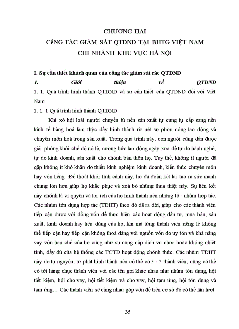 image for page Công tác giám sát các QTDND tại BHTG Việt Nam Chi nhánh khu vực Hà Nội 1