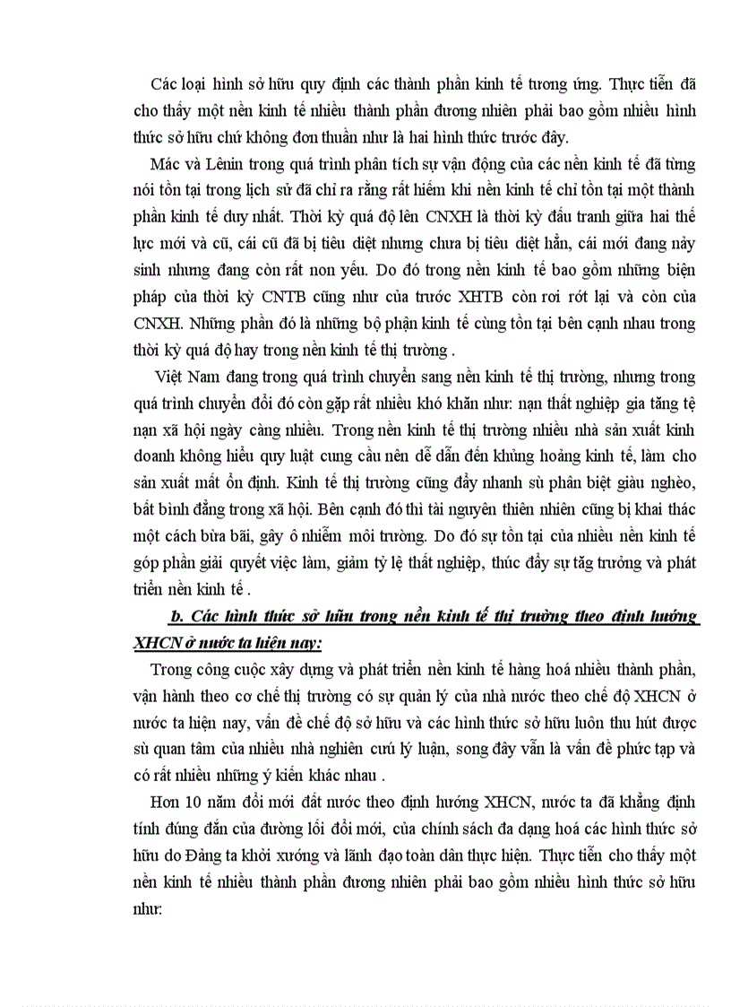 image for page Quan hệ biện chứng giữa sự phát triển của lực lượng sản xuất và sự đa dạng hoá các loại hình sở hữu ở Việt Nam 1