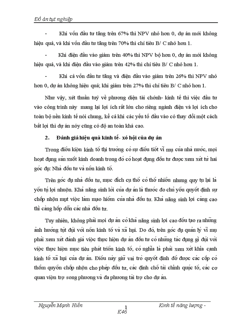 image for page Phân tích đánh giá hiệu quả dự án đầu tư xây dựng trạm biến áp 110kV Mỹ Đình