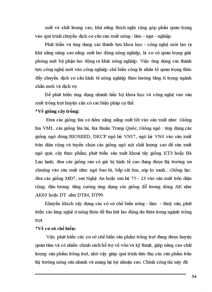 image for page Thực trạng chuyển dịch cơ cấu sản xuất ngành trồng trọt theo hướng sản xuất hàng hoá ở huyện sóc sơn hiện nay