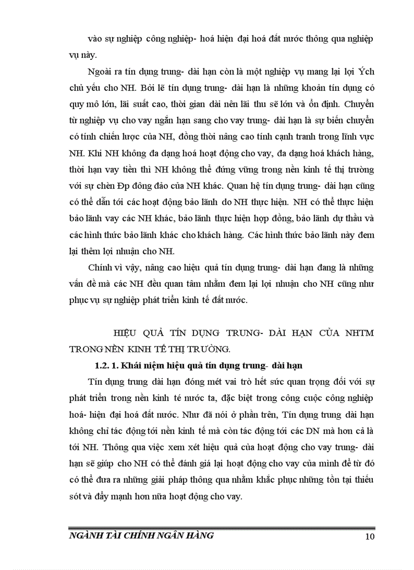 image for page Giải pháp nâng cao hiệu quả tín dụng trung dài hạn tại Ngân Hàng đầu tư và phát triển việt nam 1