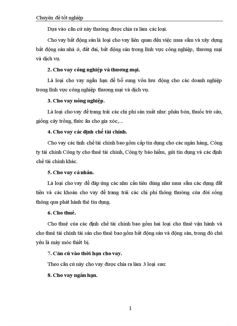 image for page Thực trạng về hoạt động tín dụng ngắn hạn tại chi nhánh Ngân hàng Đầu tư và phát triển khu vực Gia Lâm 1