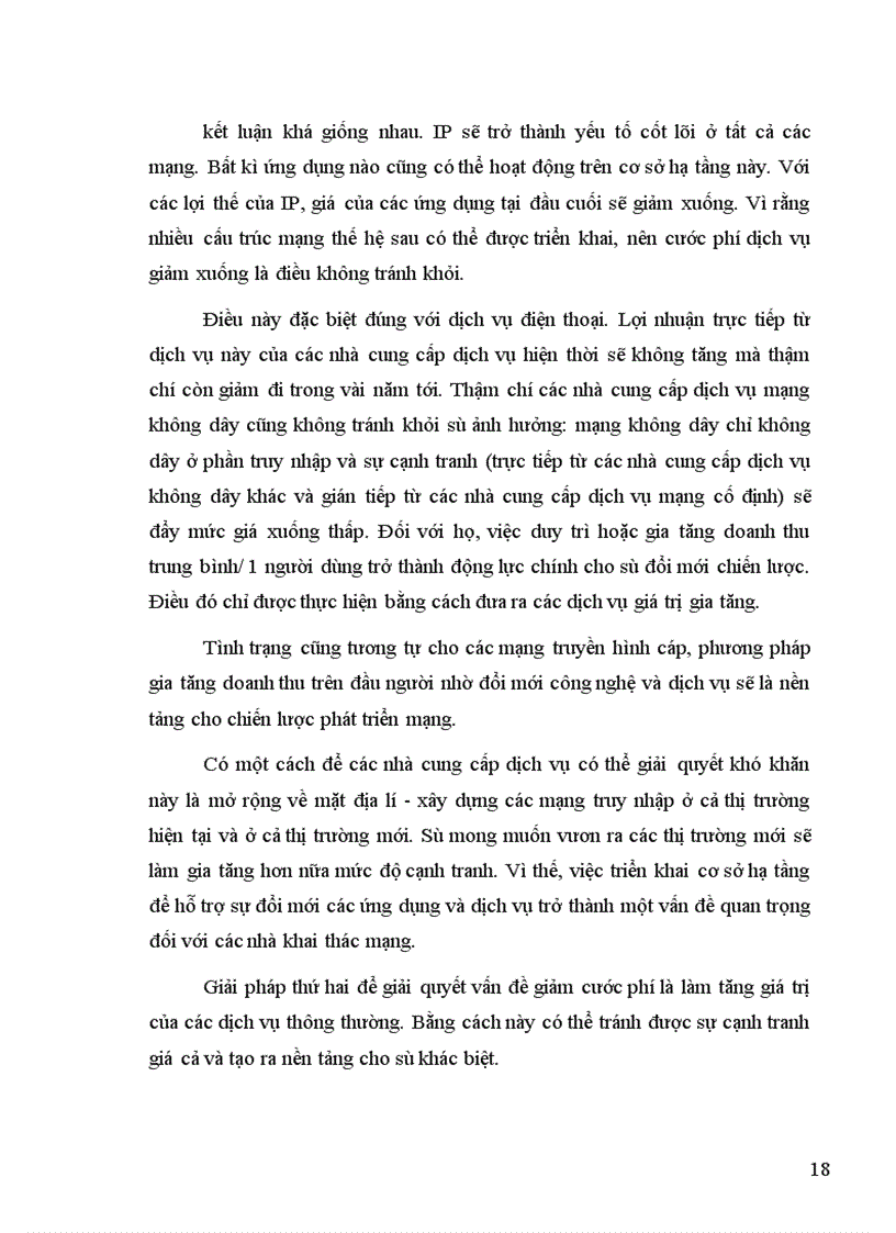 image for page Tổng quan về mạng thế hệ sau NGN