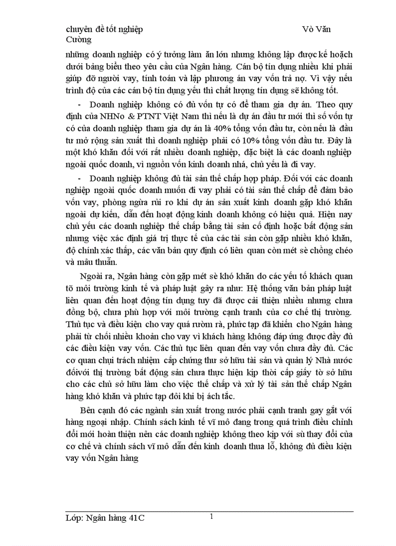 image for page Giải pháp nâng cao chất lượng tín dụng trung và dài hạn tại NHNo PTNT Hà Nội 1