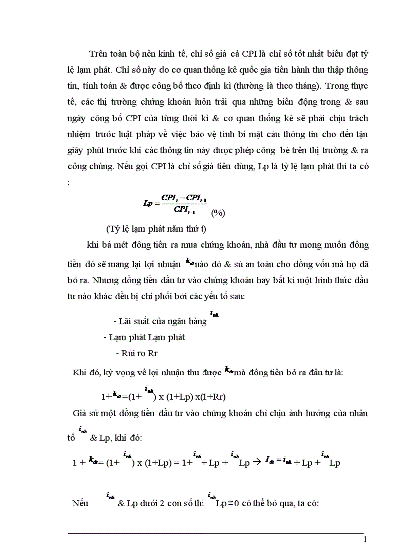 image for page Thị trường chứng khoán các nhân tố ảnh hưởng đến giá cả chứng khoán