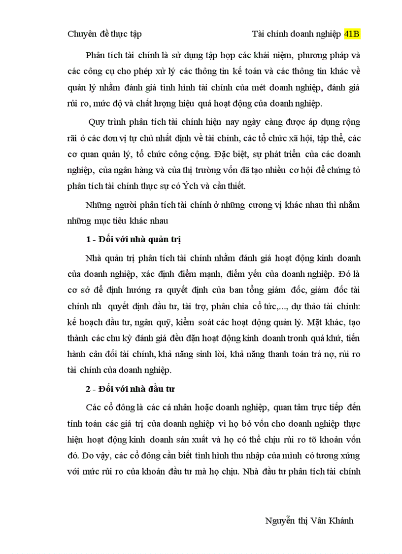 image for page Ứng dụng phương pháp phân tích tỷ số và phương pháp so sánh vào phân tích tài chính của Công ty may Đức Giang 1