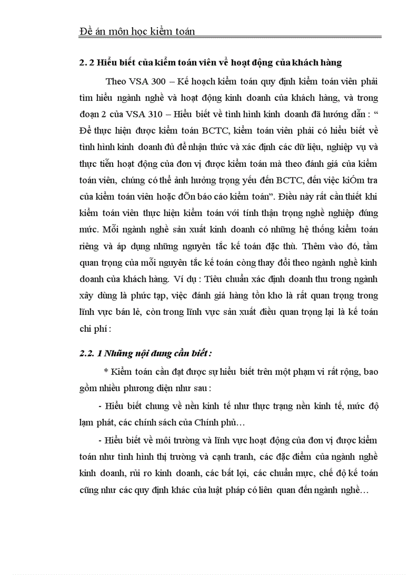 image for page Lập kế hoạch kiểm toán tổng quát trong kiểm toán Báo cáo tài chính