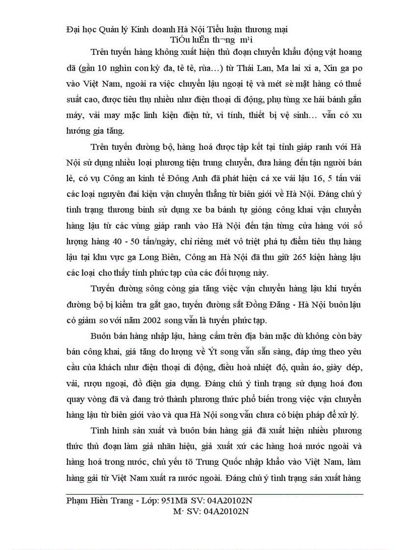 image for page Thực trạng và giải pháp ngăn chặn buôn lậu và gian lận thương mại ở thành phố Hà Nội 1