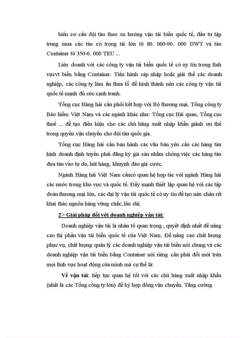 image for page Container hoá trong vận tải biển ở Việt Nam