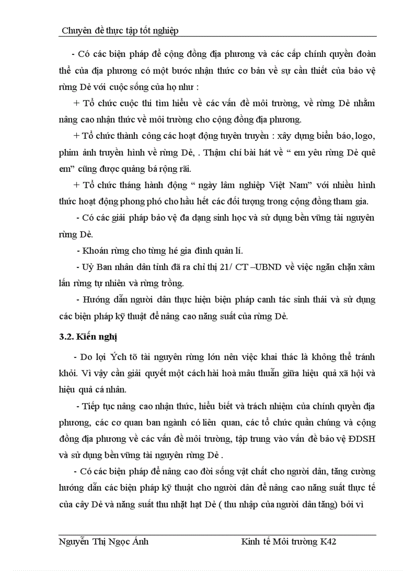 image for page Bước đầu đánh giá tổng giá trị kinh tế của rừng Dẻ xã Hoàng Hoa Thám Chí Linh Hải Dương cho việc hoạch định chính sách duy trì rừng Dẻ này