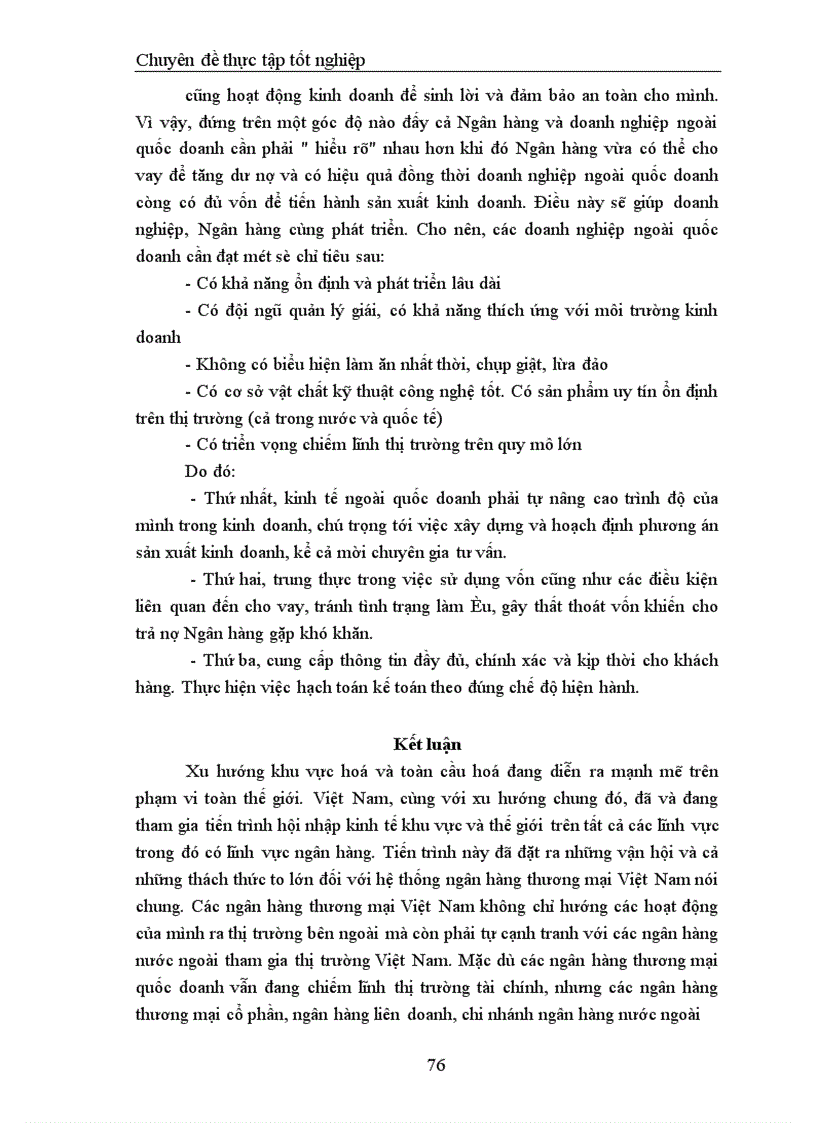 image for page Giải pháp nâng cao chất lượng tín dụng đối với kinh tế ngoài quốc doanh tại Sở giao dịch I Ngân hàng Đầu tư và Phát triển Việt Nam 1