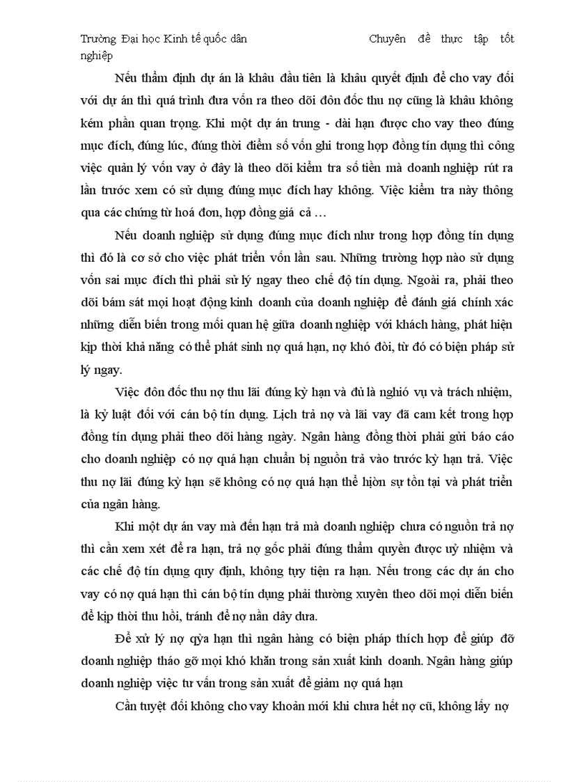 image for page Thực trạng và giải pháp đối với tín dụng trung dài hạn tại chi nhánh Ngân Hàng No PTNT Đông Hà Nội 1