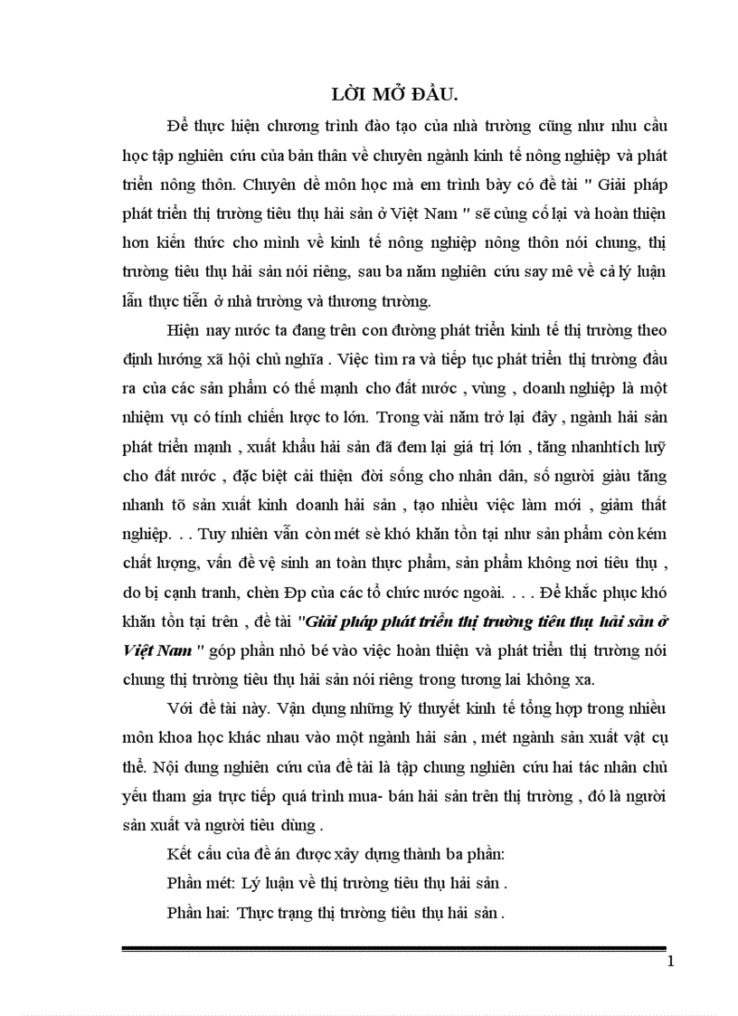 image for page Giải pháp phát triển thị trường tiêu thụ hải sản ở Việt Nam