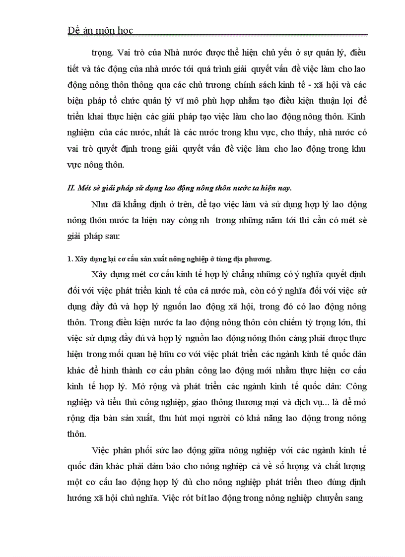image for page Thực trạng và một số giải pháp sử dụng nguồn lao động nông thôn nước ta hiện nay