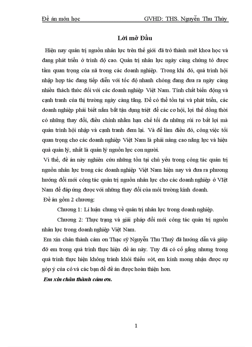 image for page Thực trạng và giải pháp đổi mới công tác quản trị nguồn nhân lực trong doanh nghiệp Việt Nam