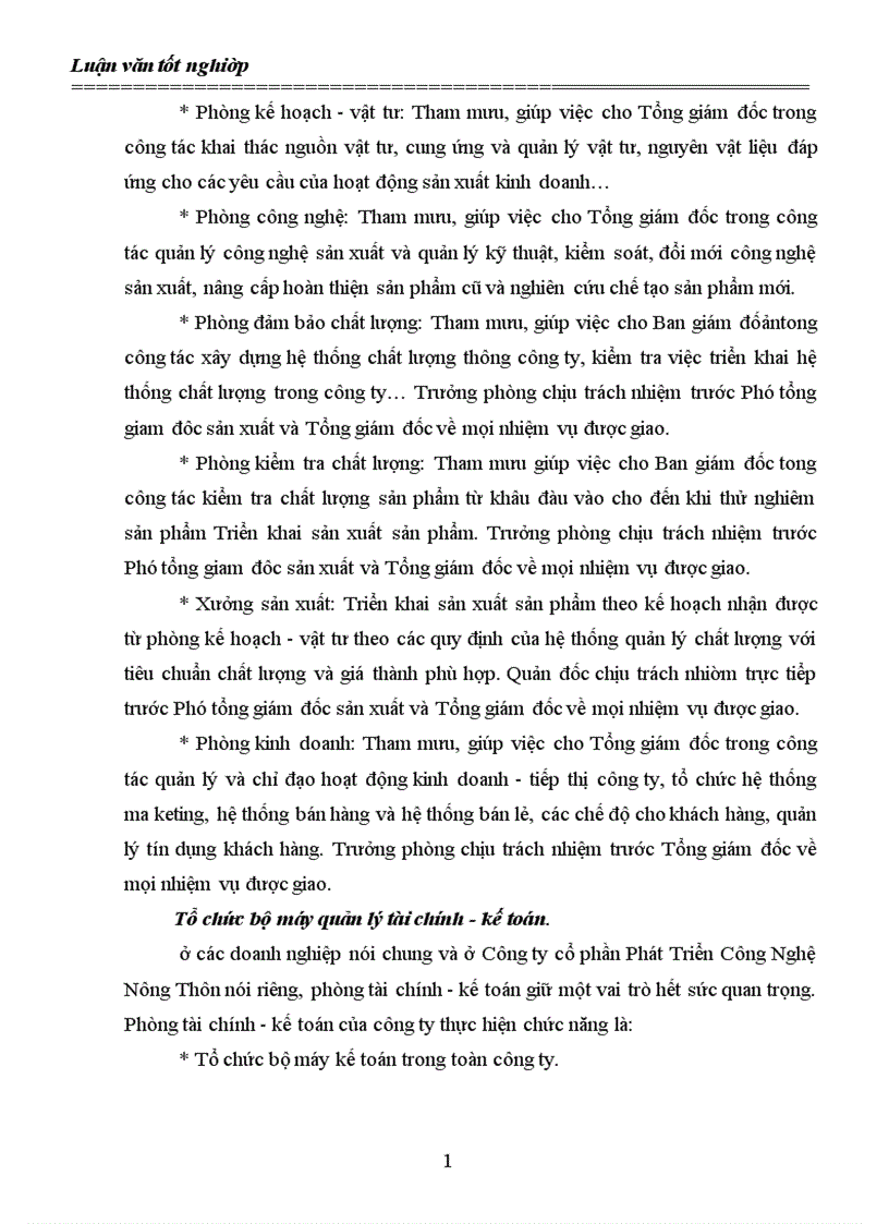 image for page Lợi nhuận và các giải pháp góp phần tăng lợi nhuận tại Công ty cổ phần phát triển công nghệ nông thôn 1