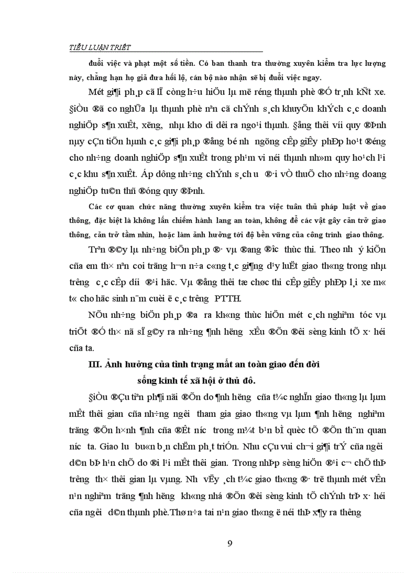 image for page Giao thông đường bộ ở Hà Nội thực trạng và giải pháp 1