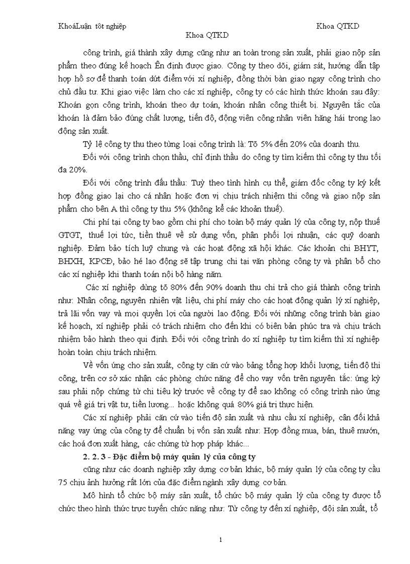 image for page Một số vấn đề về vốn và nâng cao hiệu quả sử dụng vốn tại Công ty cầu 75 thuộc Tổng công ty công trình giao giao thông 8 Bộ Giao Thông Vận tải