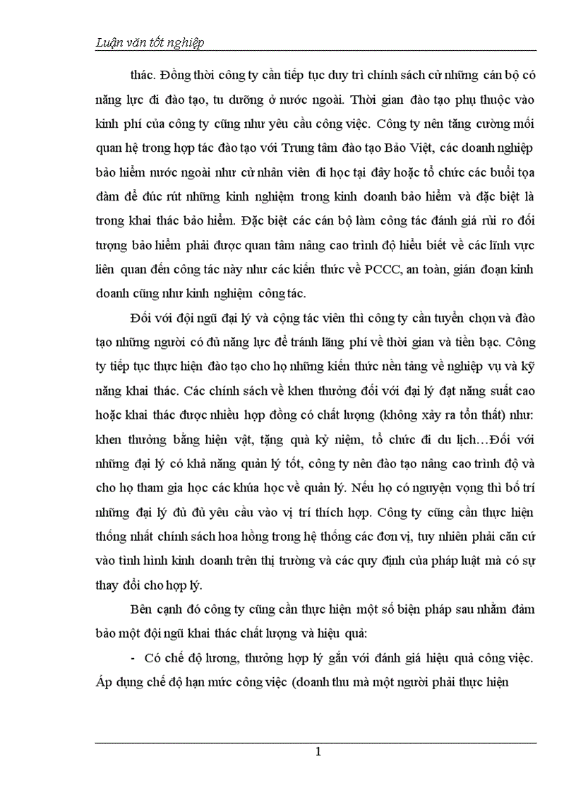 image for page Thực trạng khai thác nghiệp vụ bảo hiểm cháy và các rủi ro đặc biệt tại Công ty Cổ phần Bảo hiểm Bưu điện PTI 1