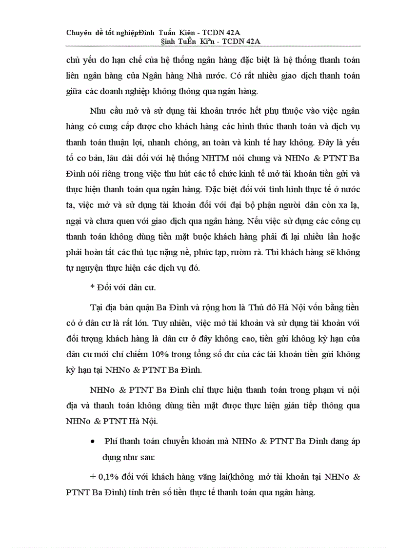 image for page Giải pháp mở rộng thanh toán không dùng tiền mặt tại NHNo PTNT Ba Đình 1
