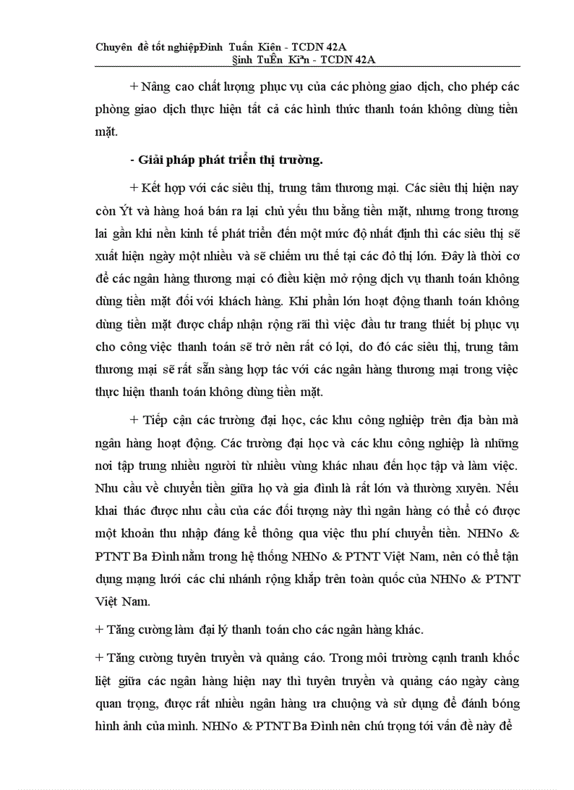 image for page Giải pháp mở rộng thanh toán không dùng tiền mặt tại NHNo PTNT Ba Đình 1