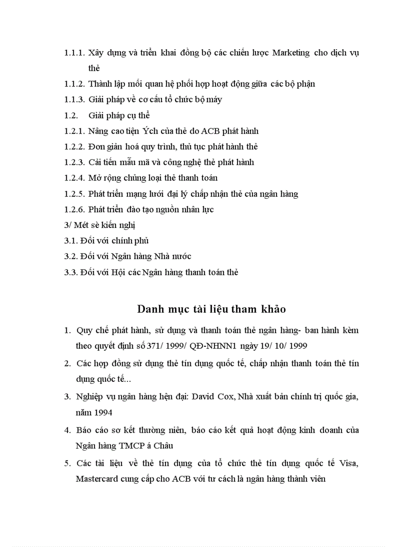 image for page Giải pháp nhằm hoàn thiện và nâng cao hoạt động phát hành thanh toán thẻ tại NHTMCP á Châu 1