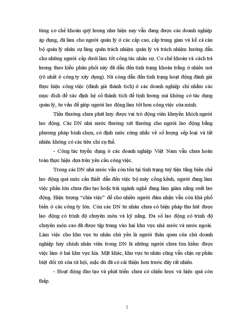 image for page Thực trạng và một số giải pháp nhằm nâng cao hiệu quả công tác quản lý nhân sự trong các doanh nghiệp ở Việt Nam hiện nay 1