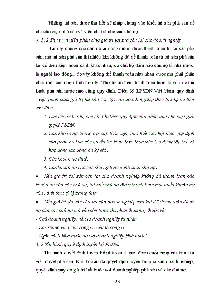 image for page một số vấn đề cơ bản về lý luận và thực tiễn thi hành của pháp luật phá sản doanh nghiệp Việt Nam