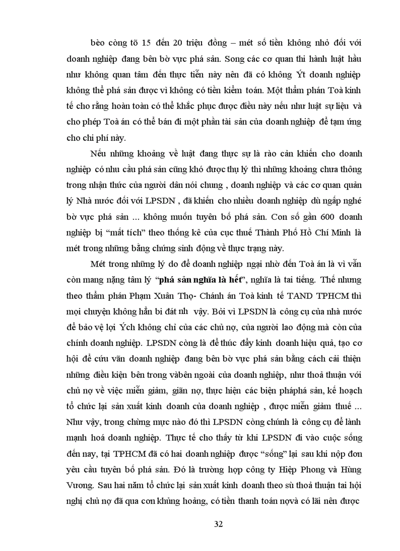 image for page một số vấn đề cơ bản về lý luận và thực tiễn thi hành của pháp luật phá sản doanh nghiệp Việt Nam