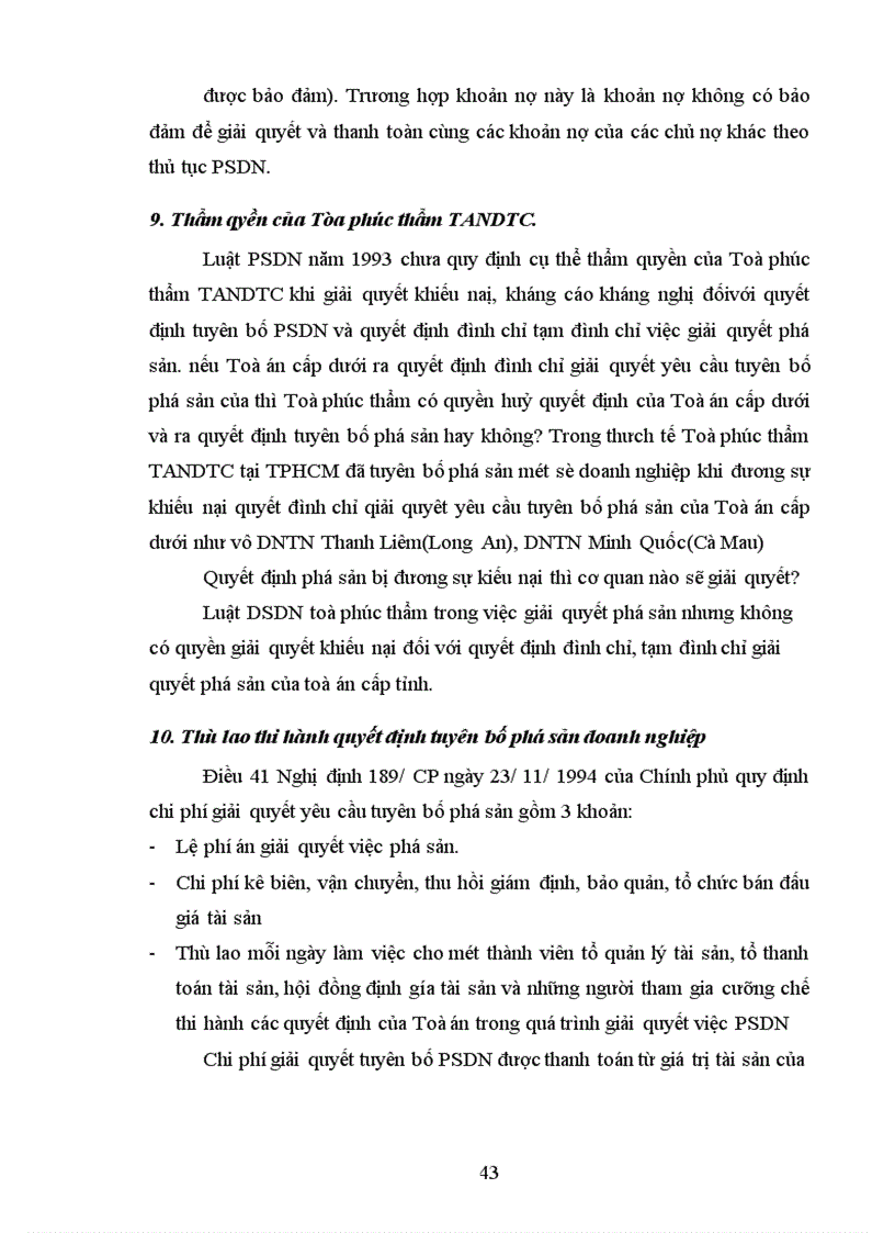 image for page một số vấn đề cơ bản về lý luận và thực tiễn thi hành của pháp luật phá sản doanh nghiệp Việt Nam