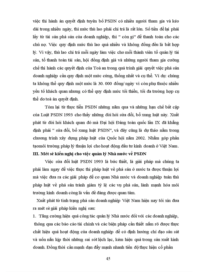 image for page một số vấn đề cơ bản về lý luận và thực tiễn thi hành của pháp luật phá sản doanh nghiệp Việt Nam