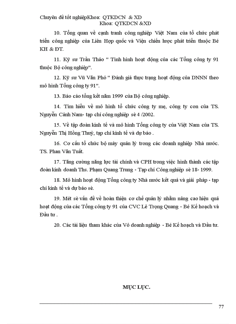 image for page Một số giải pháp nhằm hoàn thiện cơ cấu tổ chức bộ máy quản trị của các tổng công ty 91 1