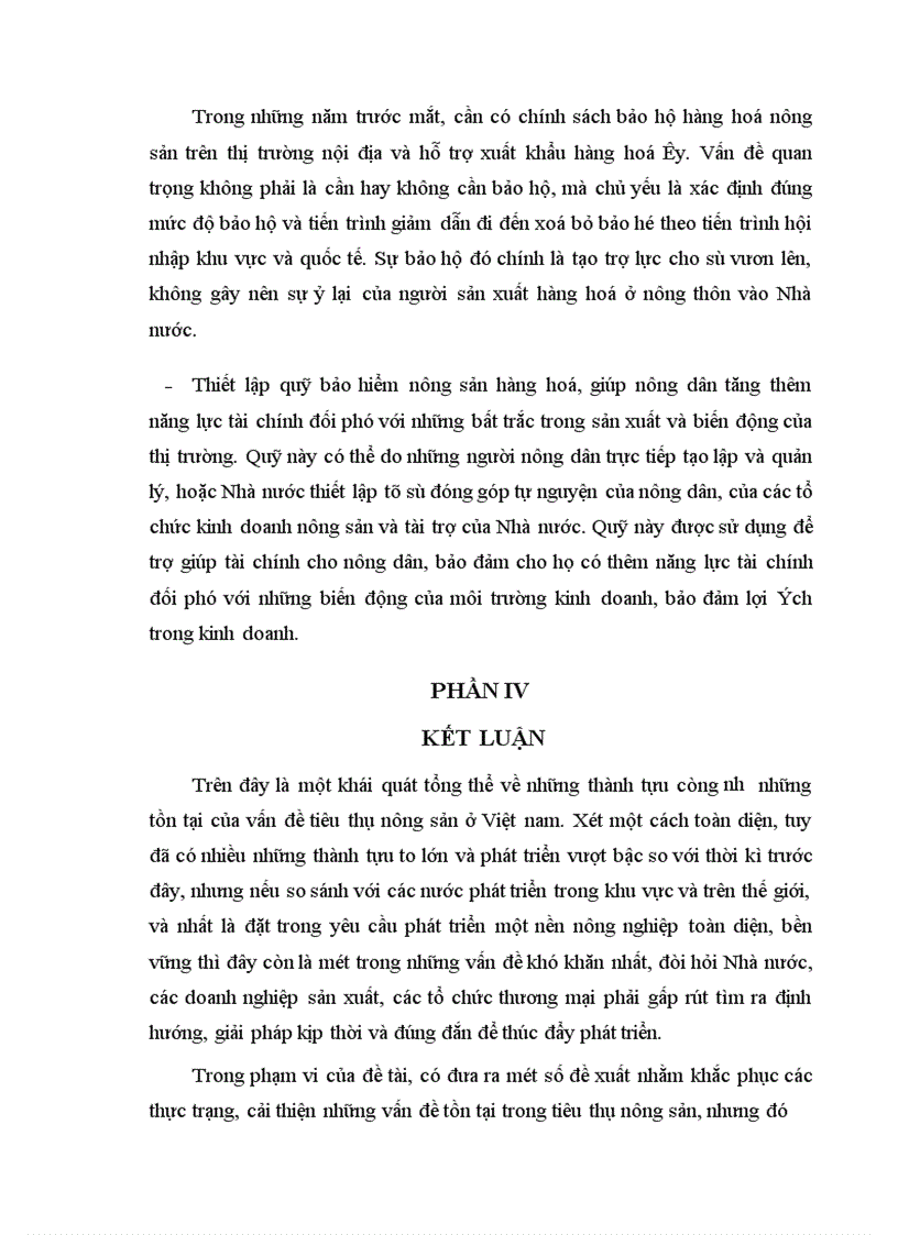 image for page Thực trạng và giải pháp cho vấn đề tiêu thụ nông sản ở Việt nam