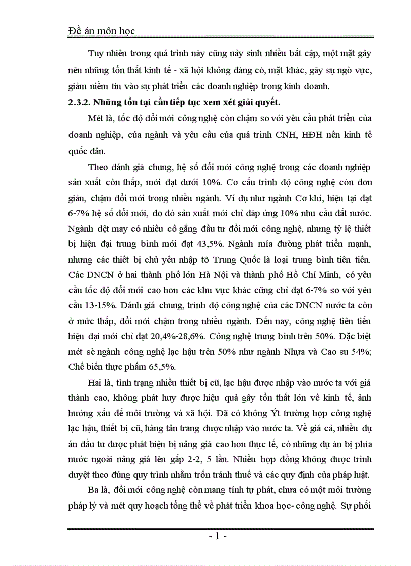 image for page Một số vấn đề về đầu tư đổi mới công nghệ trong các DNCNNN ở Việt Nam