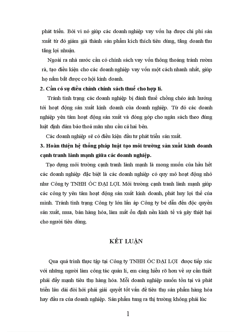 image for page Các biện pháp đẩy mạnh tiêu thụ sản phẩm tại Công ty TNHH Úc Đại Lợi