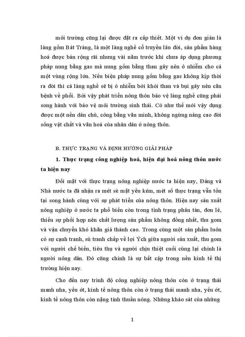 image for page Công nghiệp hoá hiện đại hoá nông nghiệp và nông thôn ở nước ta trong giai đoạn hiện nay thực trạng và các giải pháp 1