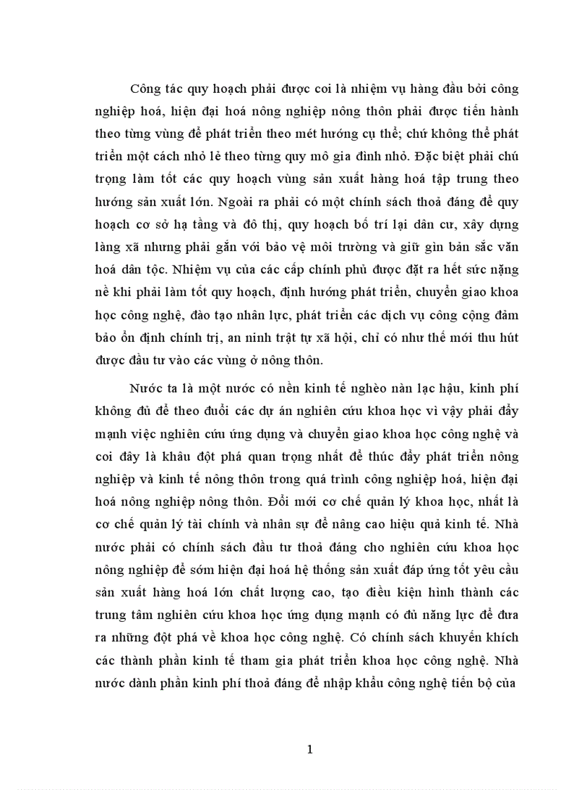 image for page Công nghiệp hoá hiện đại hoá nông nghiệp và nông thôn ở nước ta trong giai đoạn hiện nay thực trạng và các giải pháp 1
