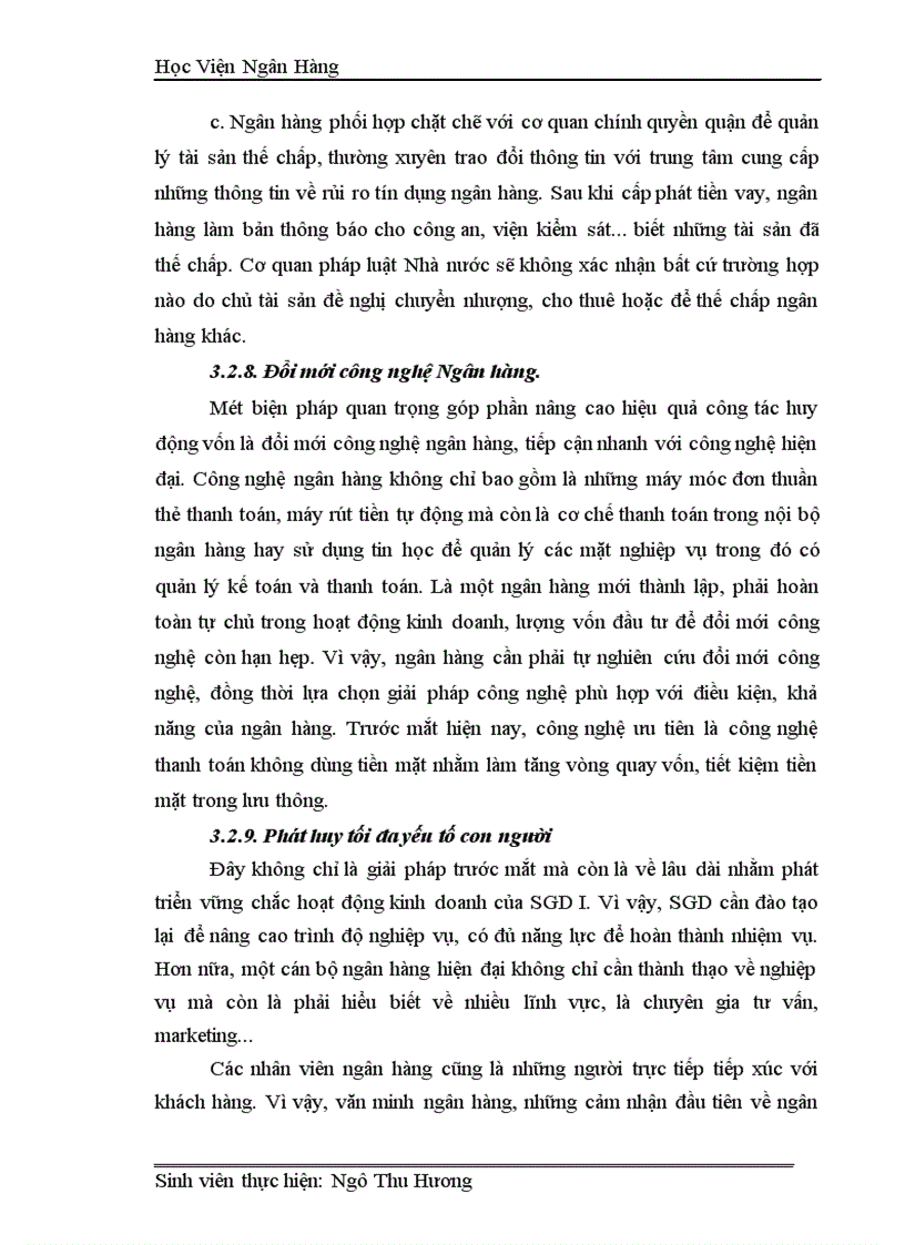 image for page Công tác huy động vốn tại Sở giao dịch I Ngân hàng Công thương Việt Nam Thực trạng và giải pháp 1