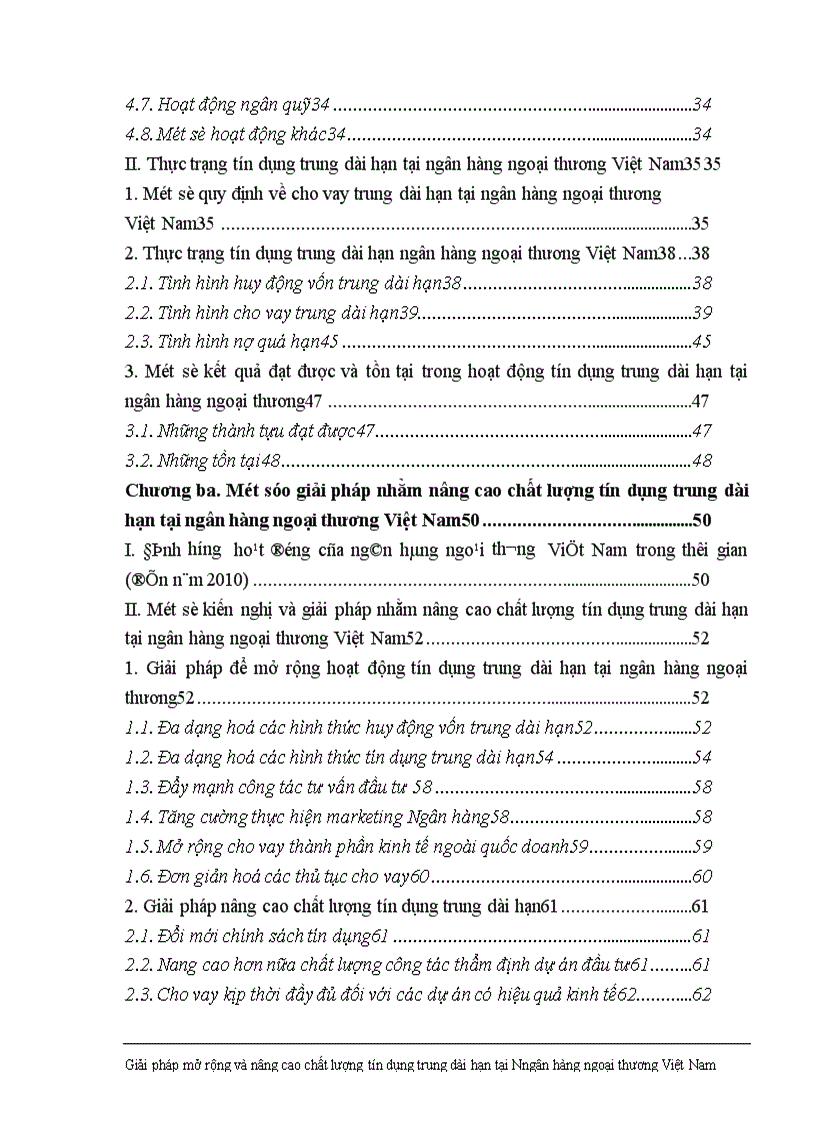 image for page Giải pháp nhằm nâng cao chất lượng tín dụng trung dài hạn tại Ngân hàng Ngoại thương Việt Nam 1