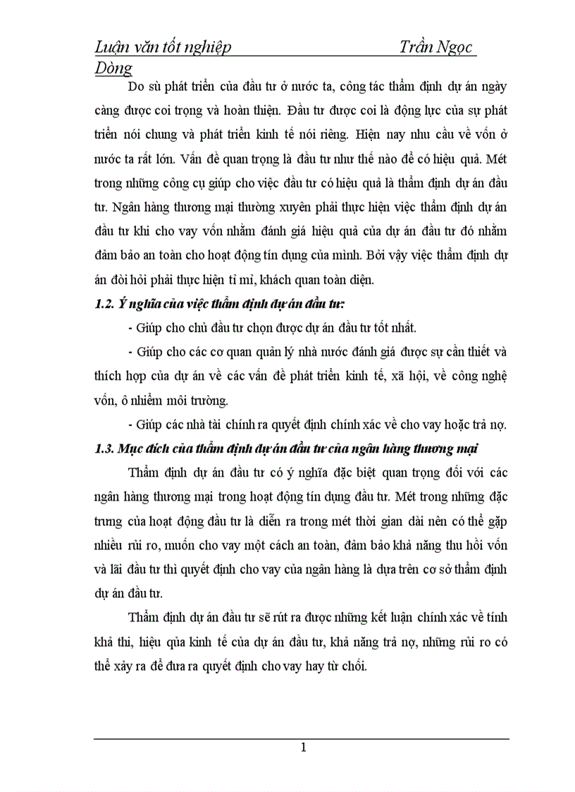image for page Một số giải pháp nâng cao chất lượng thẩm định dự án đầu tư tại Sở giao dịch I Ngân hàng Công thương Việt Nam 1