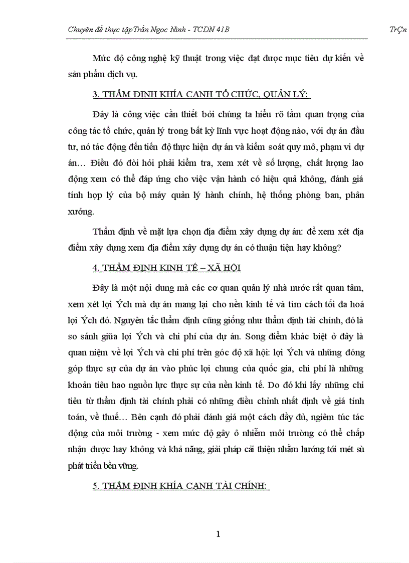 image for page Thẩm định dự án đầu tư của NHTM 1