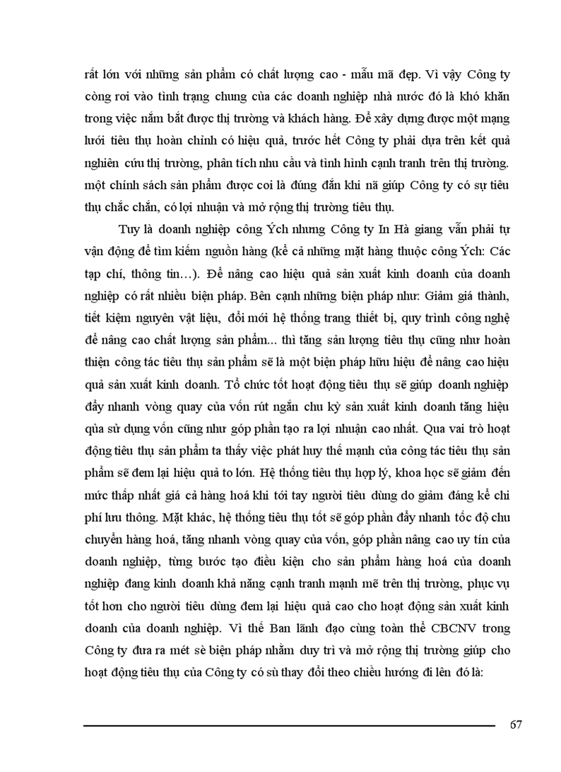 image for page Giải pháp đẩy mạnh tiêu thụ sản phẩm của Công ty In Hà giang