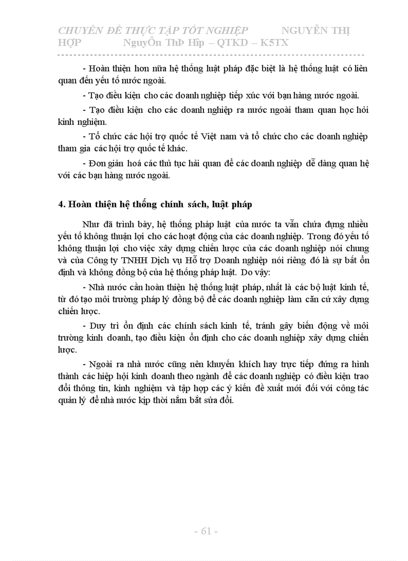 image for page Một số biện pháp nhằm xây dựng chiến lược kinh doanh tại Công ty TNHH Dịch vụ Hỗ trợ Doanh nghiệp đến năm 2010