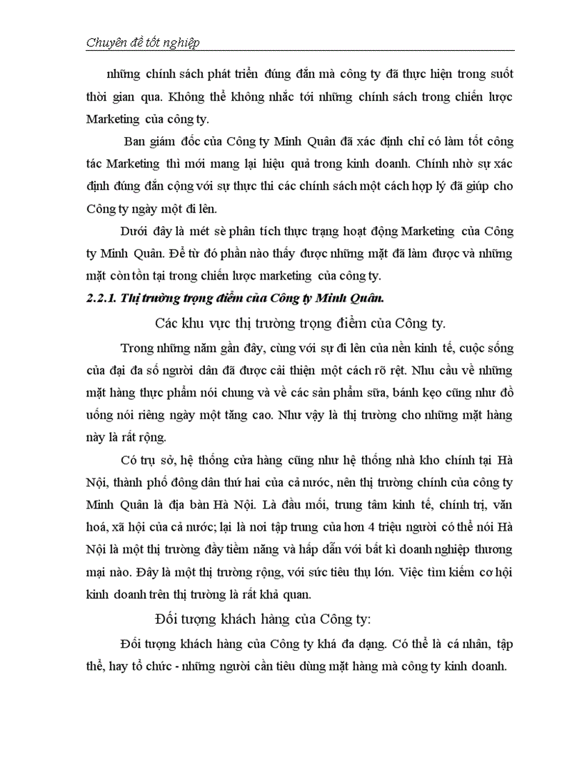 image for page Giải pháp Marketing thúc đẩy hoạt động kinh doanh của Công ty công nghệ phẩm Minh Quân 1