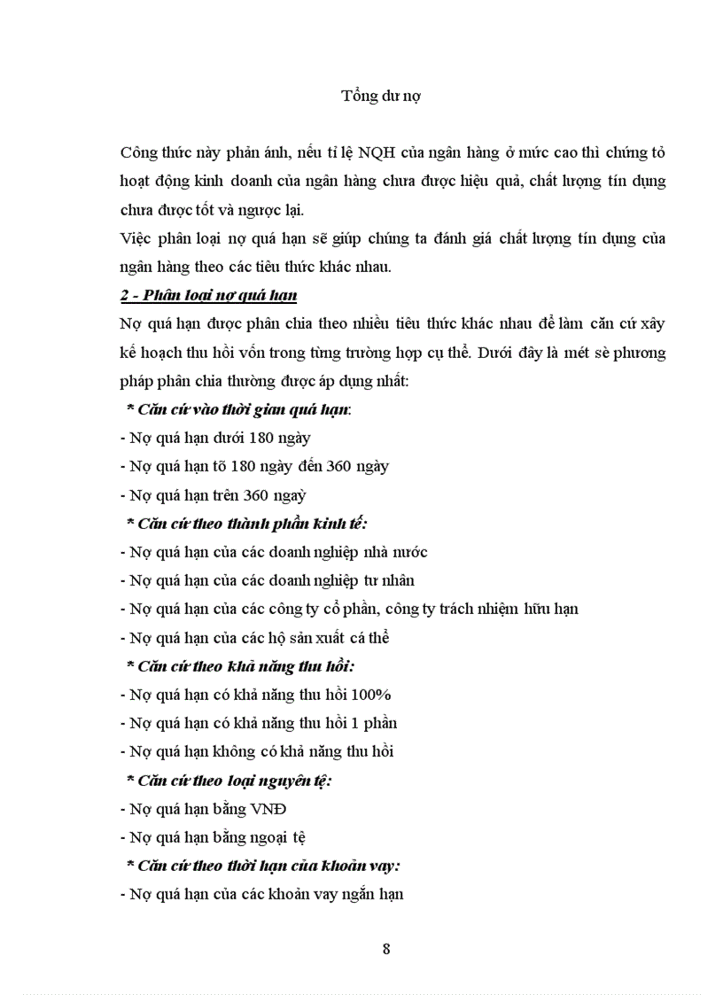 image for page Ngăn ngừa và xử lí nợ quá hạn tại Ngân hàng Nông Nghiệp và Phát Triển Nông Thôn Hà Nội