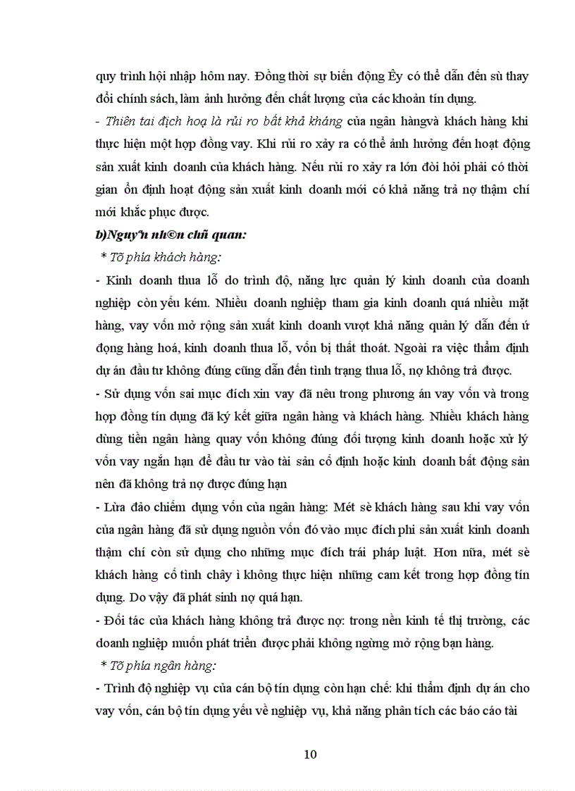 image for page Ngăn ngừa và xử lí nợ quá hạn tại Ngân hàng Nông Nghiệp và Phát Triển Nông Thôn Hà Nội