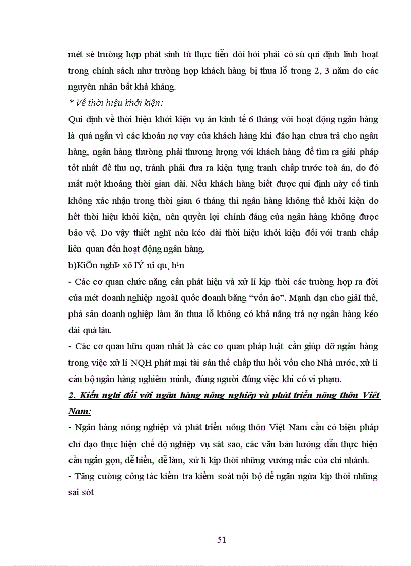 image for page Ngăn ngừa và xử lí nợ quá hạn tại Ngân hàng Nông Nghiệp và Phát Triển Nông Thôn Hà Nội