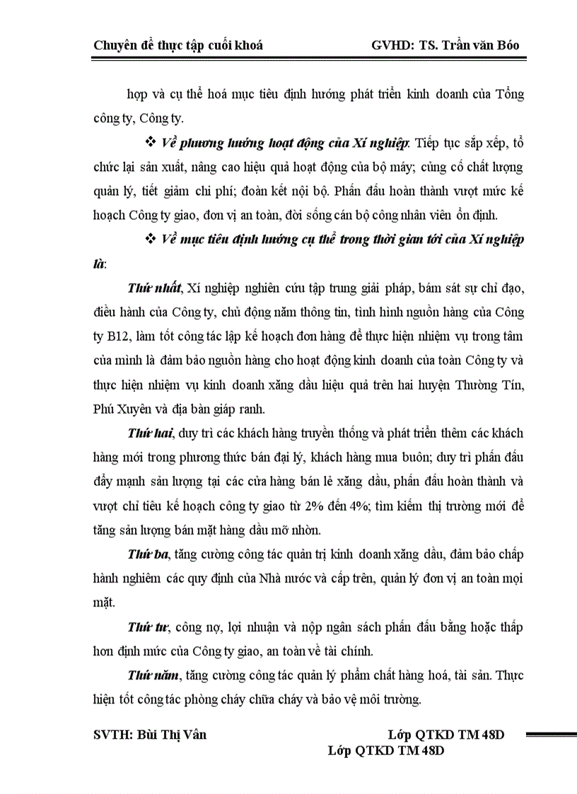 image for page Giải pháp nâng cao hiệu quả kinh doanh của Xí nghiệp xăng dầu K133