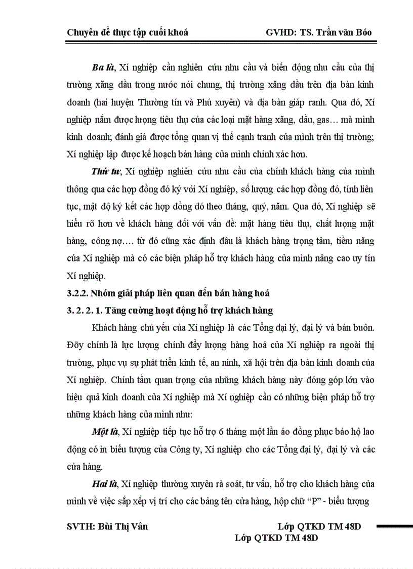 image for page Giải pháp nâng cao hiệu quả kinh doanh của Xí nghiệp xăng dầu K133